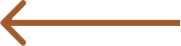 Brown arrow pointing left on transparent background, navigation icon for website.